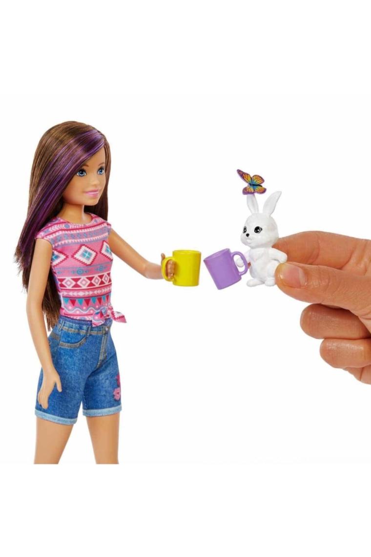 Barbie Nin Kız Kardeşleri Kampa Gidiyor Oyun Seti HDF69 - Skipper HDF70