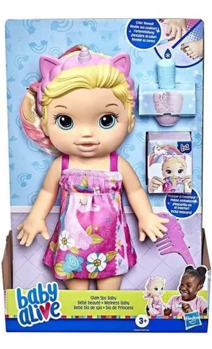 Baby Alive Bebeğimle Spa Eğlencesi F3564