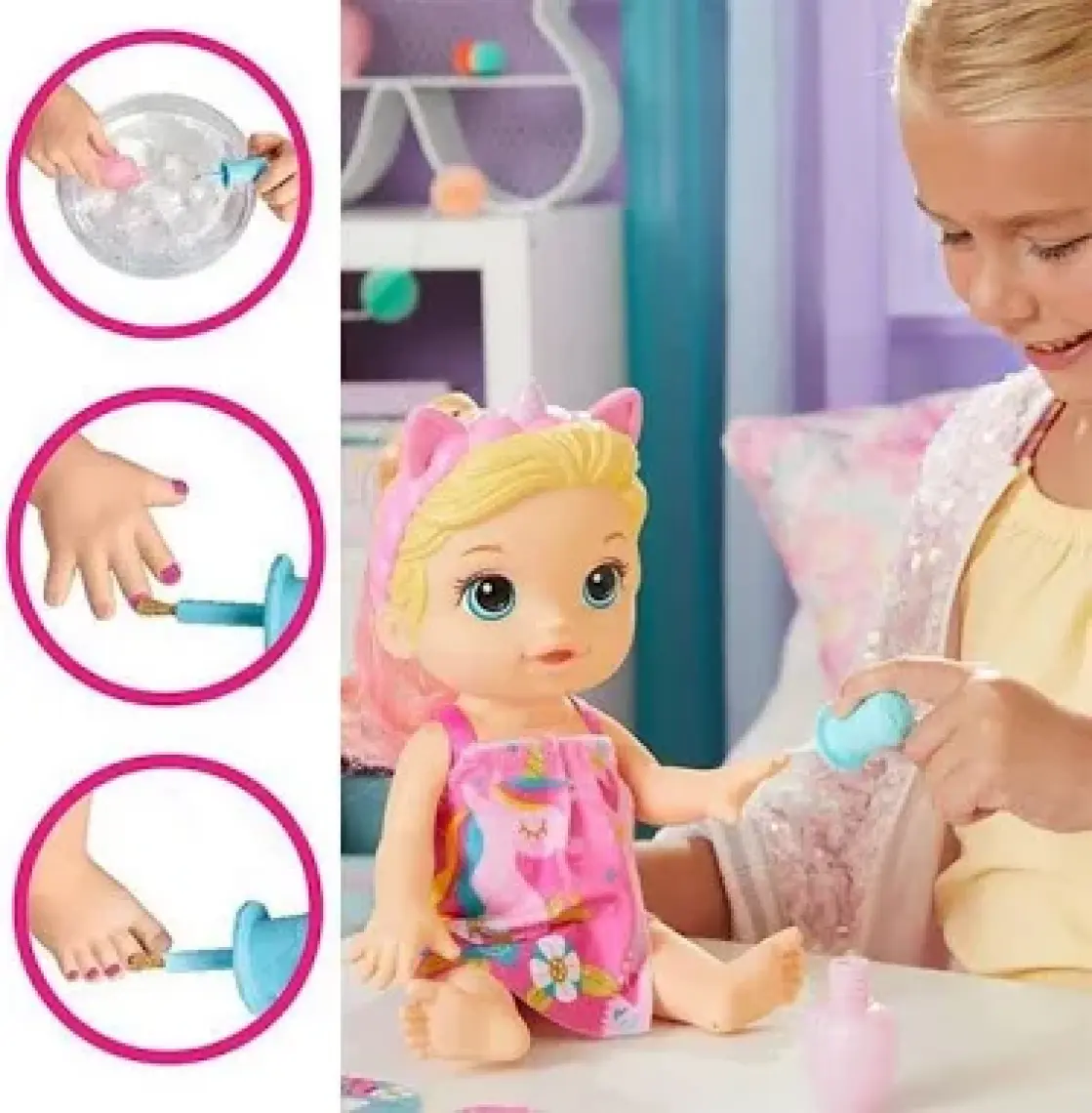 Baby Alive Bebeğimle Spa Eğlencesi F3564