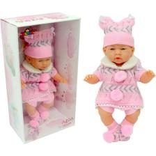 Galtoys  Gerçek Yüzlü Elbiseli Azra Et Bebek Pembe