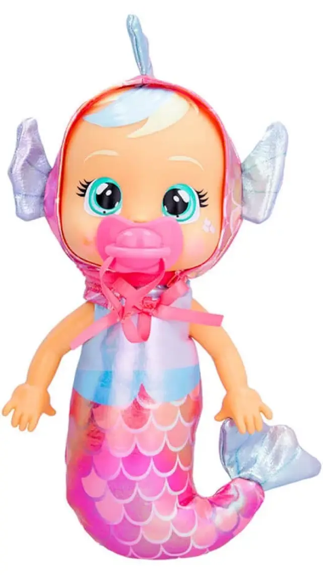 Cry Babies Ağlayan Yumuş Denizkızı Bebek CYB51000 - Delphine