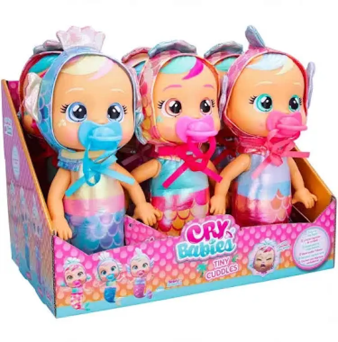Cry Babies Ağlayan Yumuş Denizkızı Bebek CYB51000 - Delphine