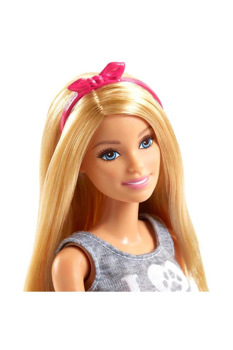 Barbie ve Sevimli Hayvan Arkadaşları, Yavru Köpek, Tavşan ve Temaya Uygun 7 Parçayla Fpr48