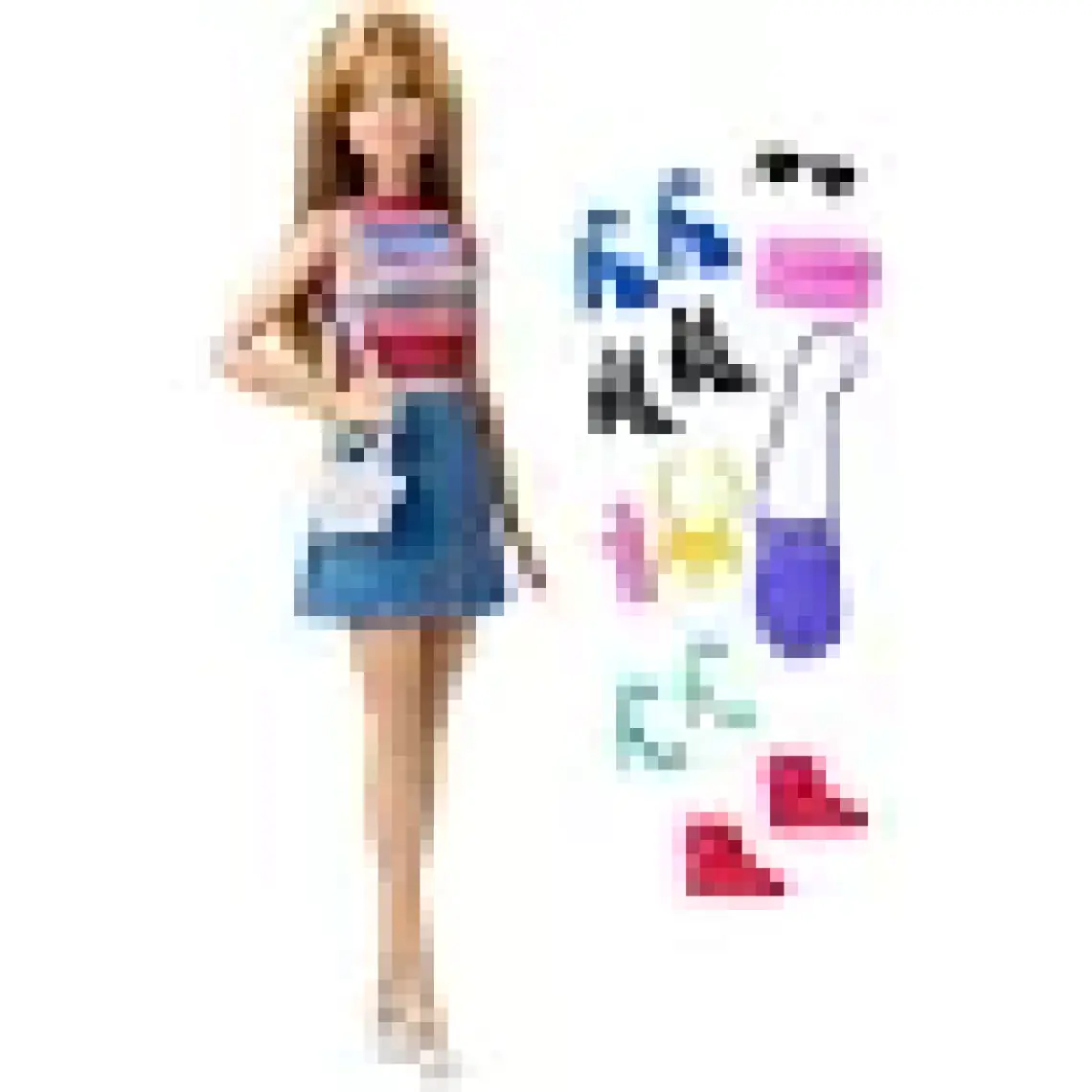 Barbie Bebek ve Muhteşem Aksesuarları FVJ42