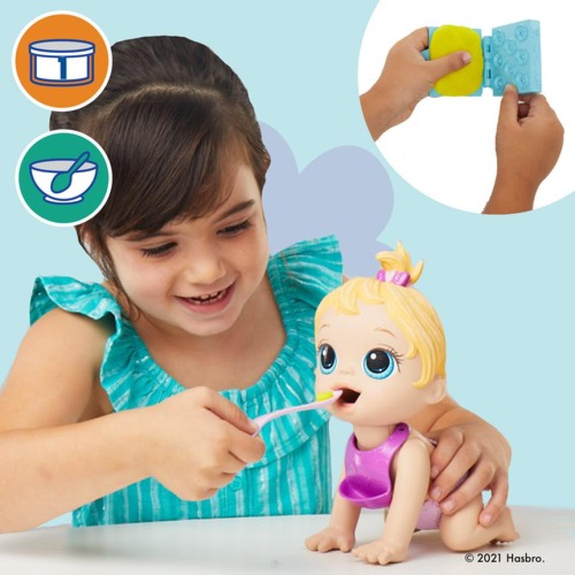 Baby Alive Bebeğimle Mama Eğlencesi - Sarışın
