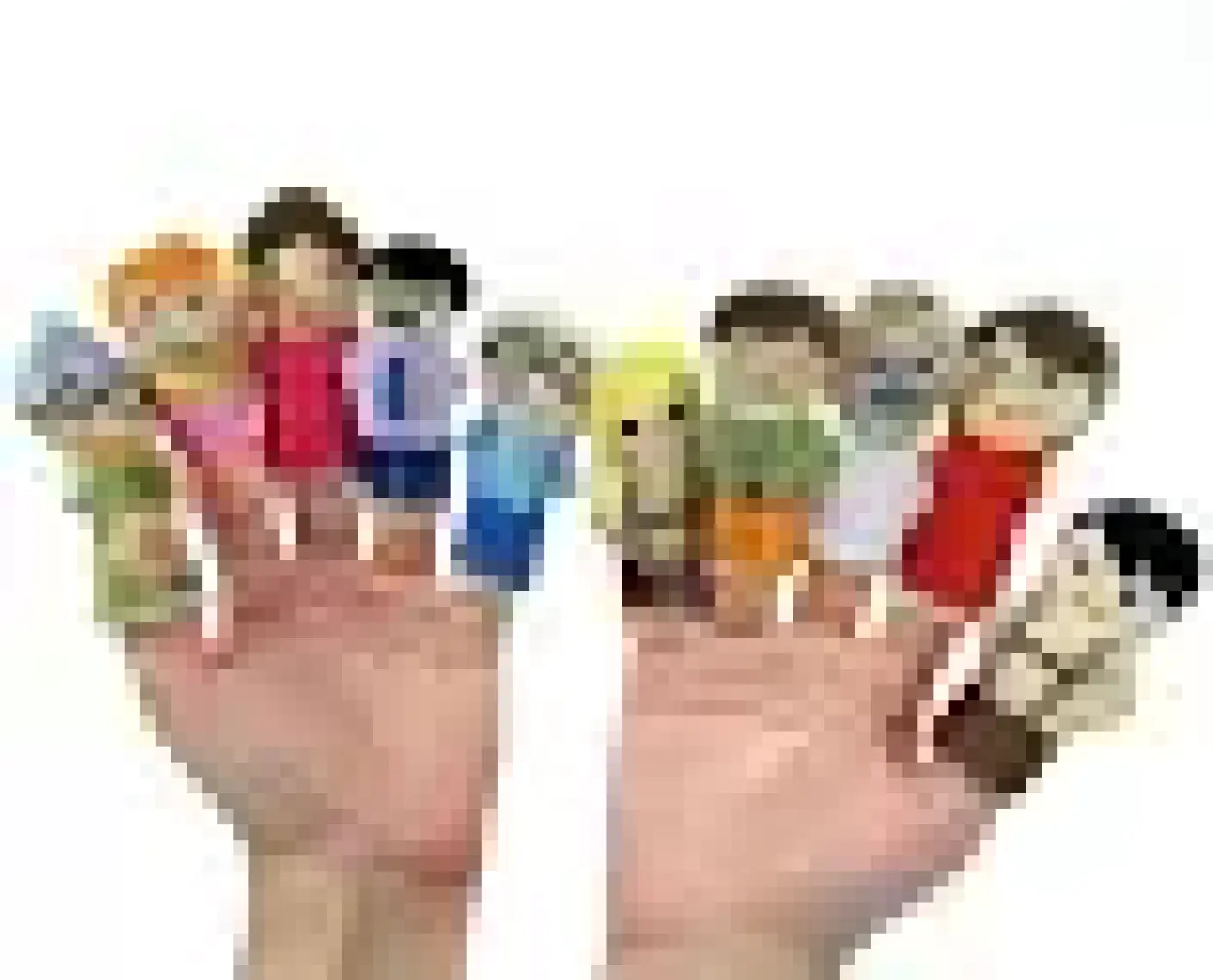Anki Toys Parmak Kukla Seti İnsanlar 10'lu