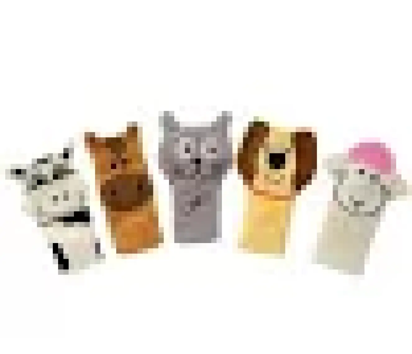 Anki Toys Parmak Kukla Seti İnsanlar 10'lu