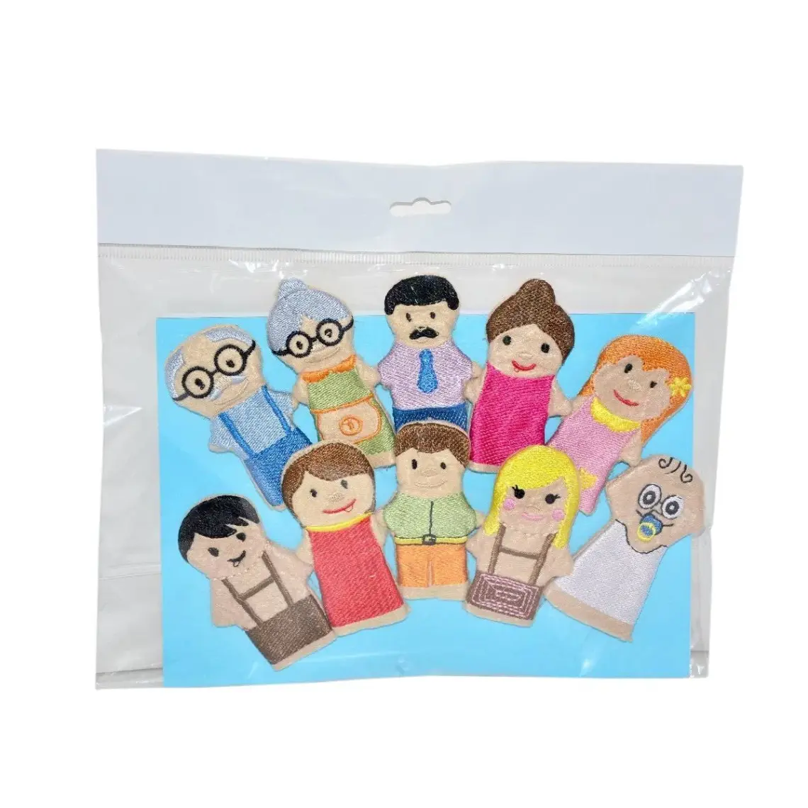 Anki Toys Parmak Kukla Seti İnsanlar 10'lu