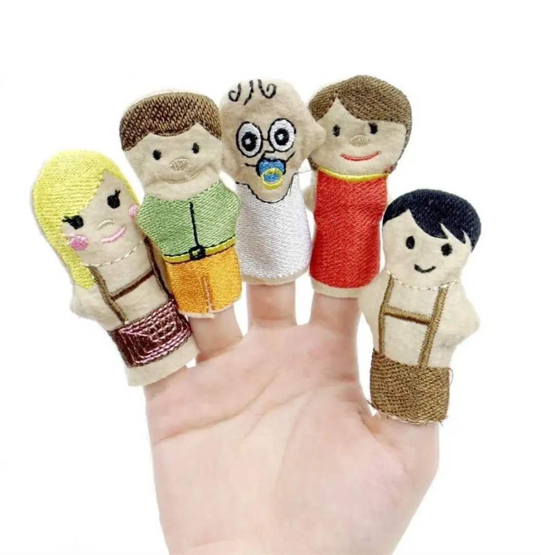 Anki Toys Parmak Kukla Seti İnsanlar 10'lu