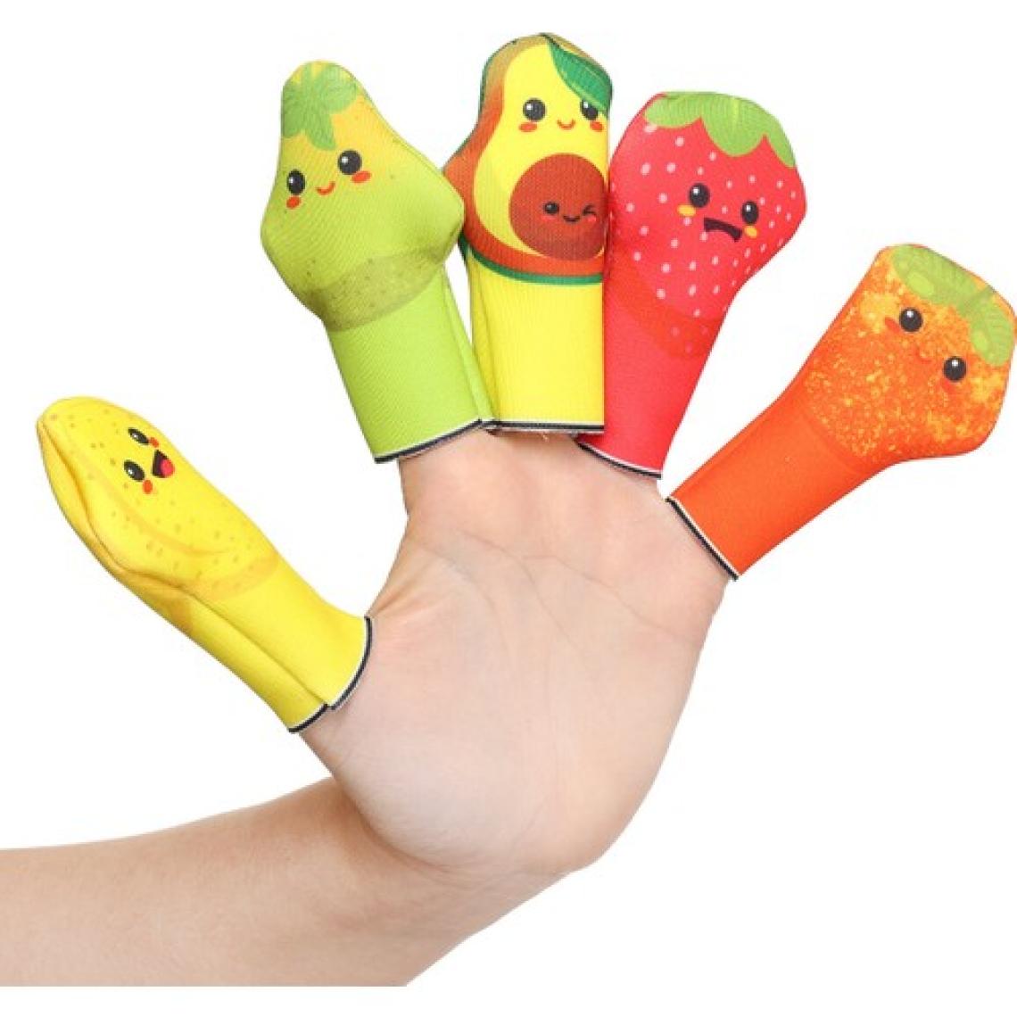 Baby Toys Parmak Kukla Meyve - Sebze
