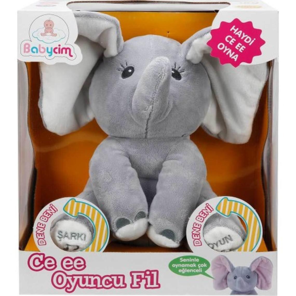 Babycim Cee Ee Oyuncu Fil - Pembe Kulak