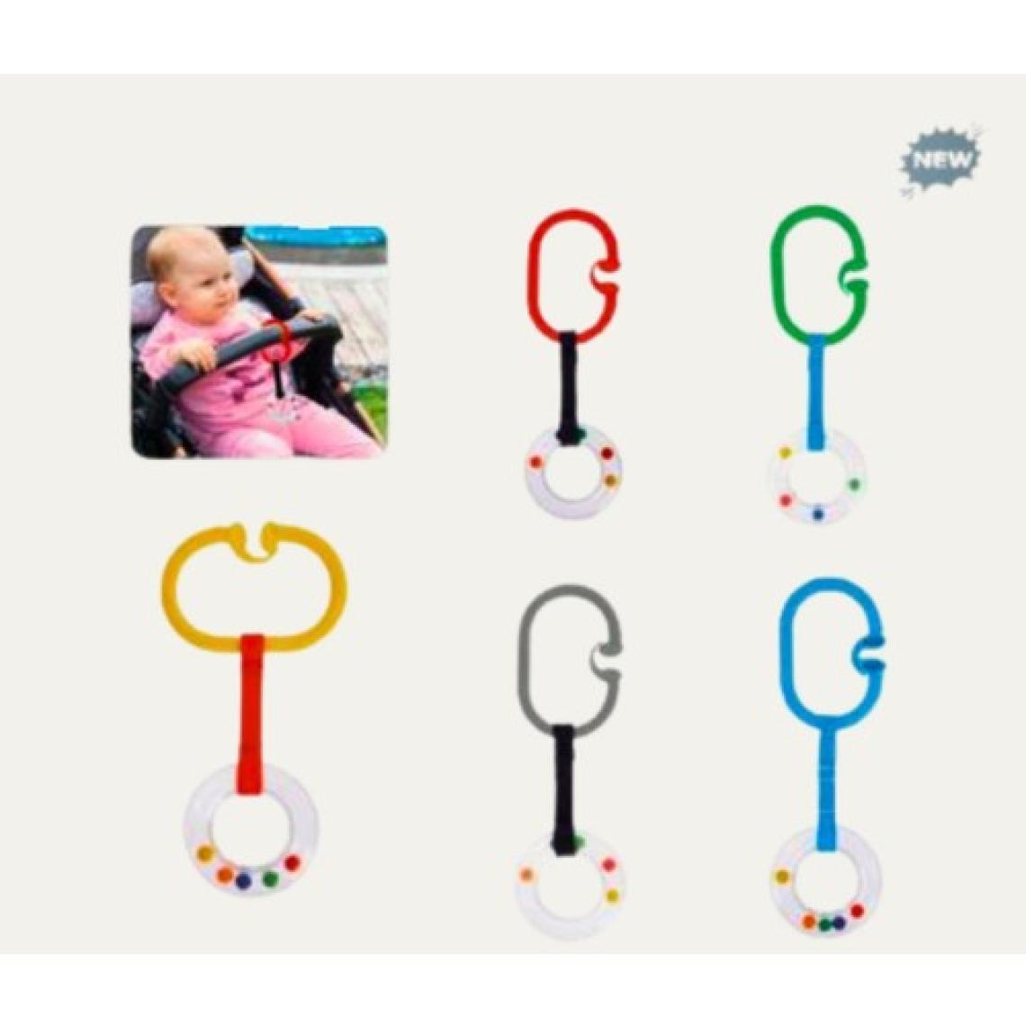 Baby Jem Babyjem Çıngıraklı Puset Halkası Oval Yeni