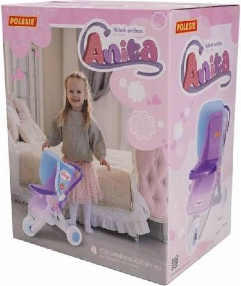 Polesie "anita" Bebek Arabası (Üç Teker-Lila), (Kutuda) 95261