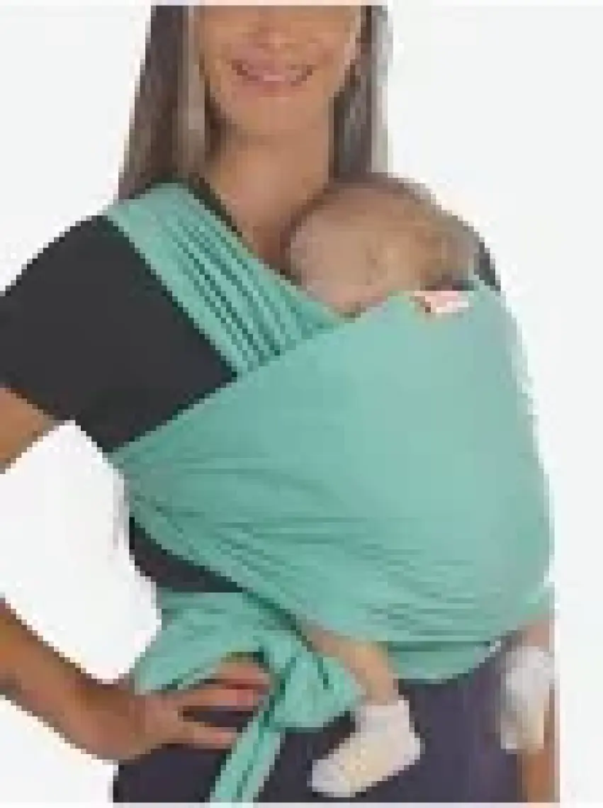 Esnek Wrap Sling Bebek Taşıma Şalı Yazlık Pamuklu Kumaş