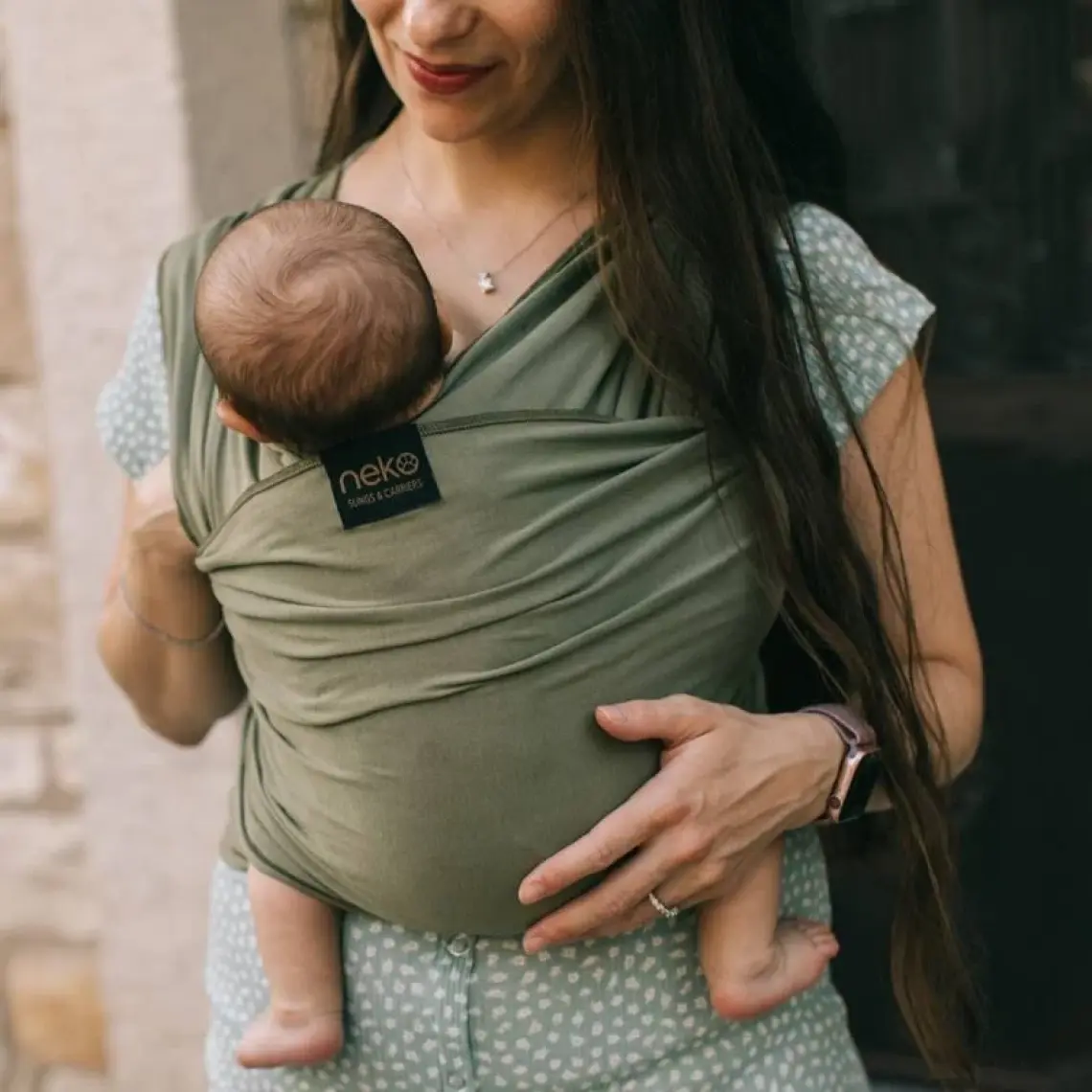 Neko Esnek Wrap Sling – Haki