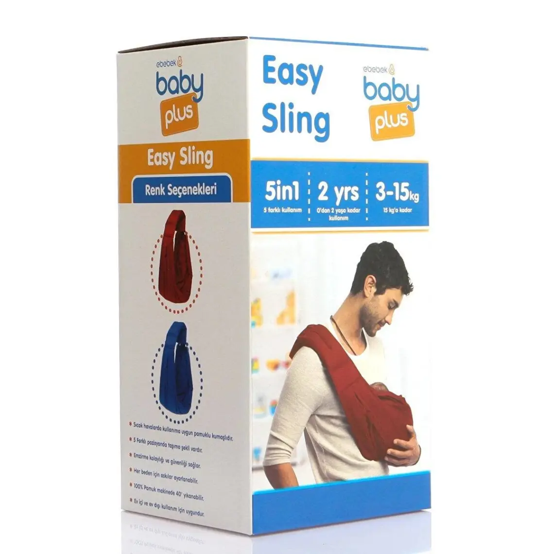 Baby Plus Easy Bebek Ana Kucağı Kanguru Sling