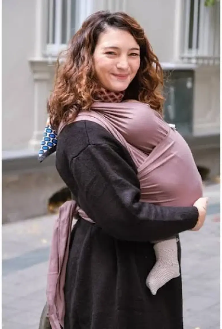 Neko Esnek Wrap Sling – Vizon, Taupe