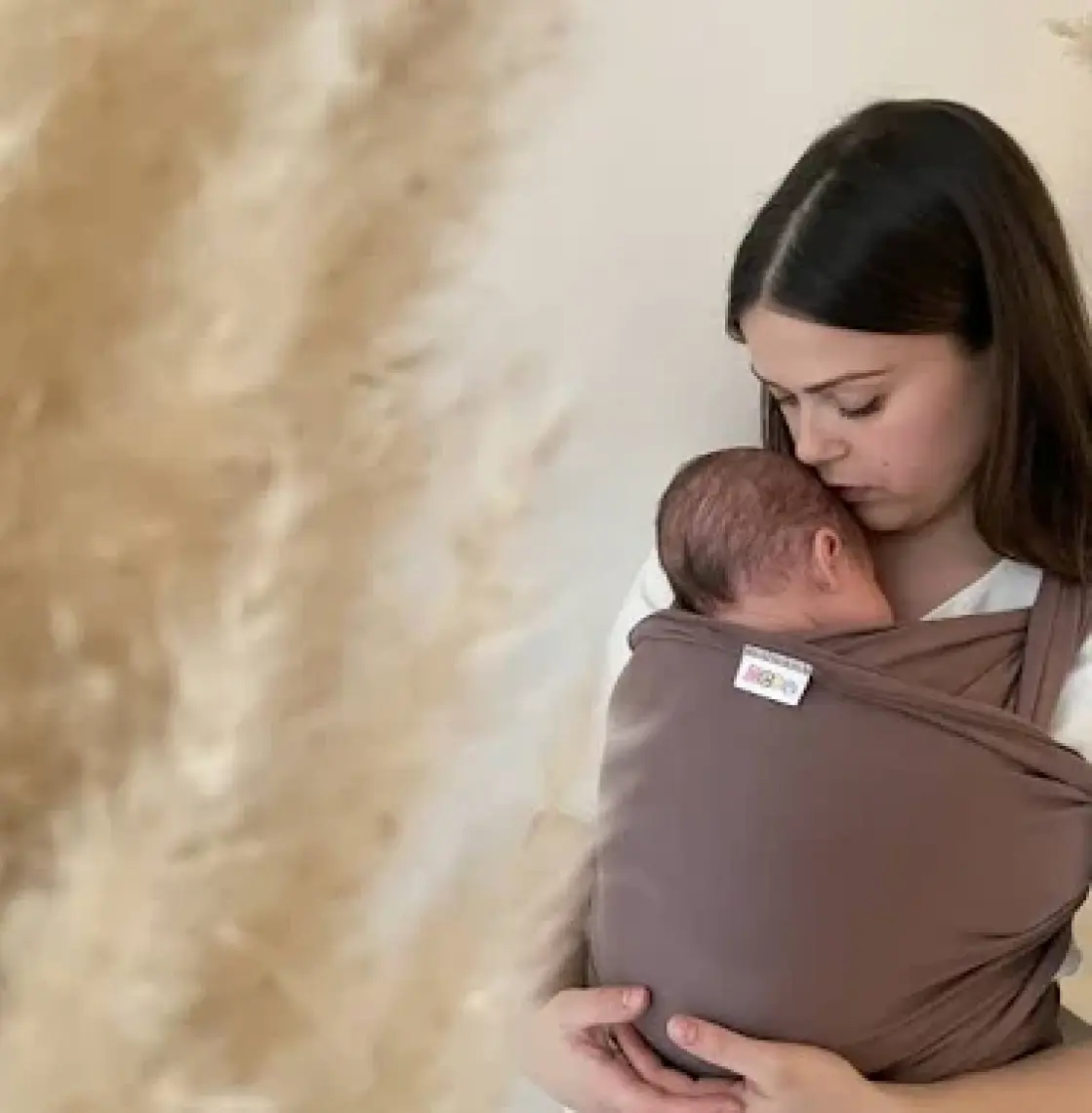 Neko Esnek Wrap Sling – Vizon, Taupe