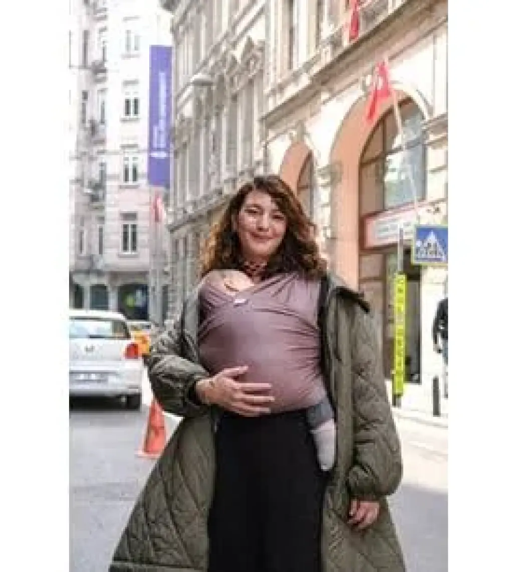Neko Esnek Wrap Sling – Vizon, Taupe