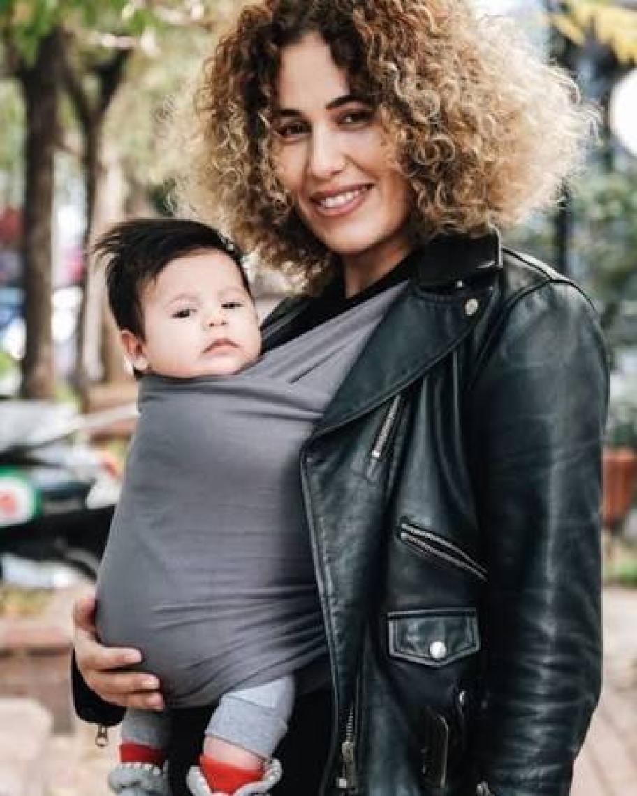 Neko Esnek Wrap Sling – Gri