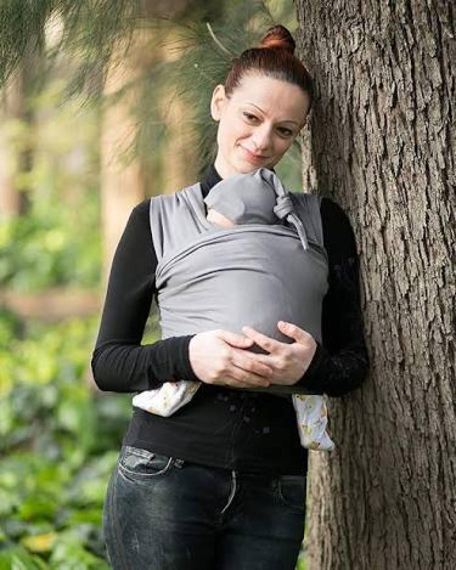 Neko Esnek Wrap Sling – Gri