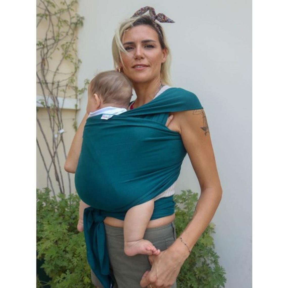 Neko Esnek Wrap Sling Petrol Yeşili