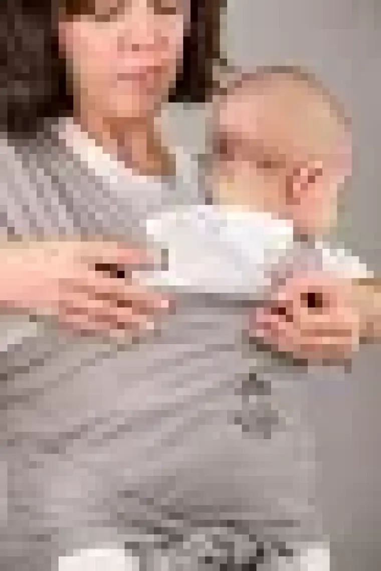 Lorasina Baby Sırt Destekli Ayarlanabilen Sling, Wrap, Taşıma Şalı, Ana Kucağı