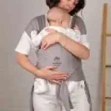 Lorasina Baby Sırt Destekli Ayarlanabilen Sling, Wrap, Taşıma Şalı, Ana Kucağı