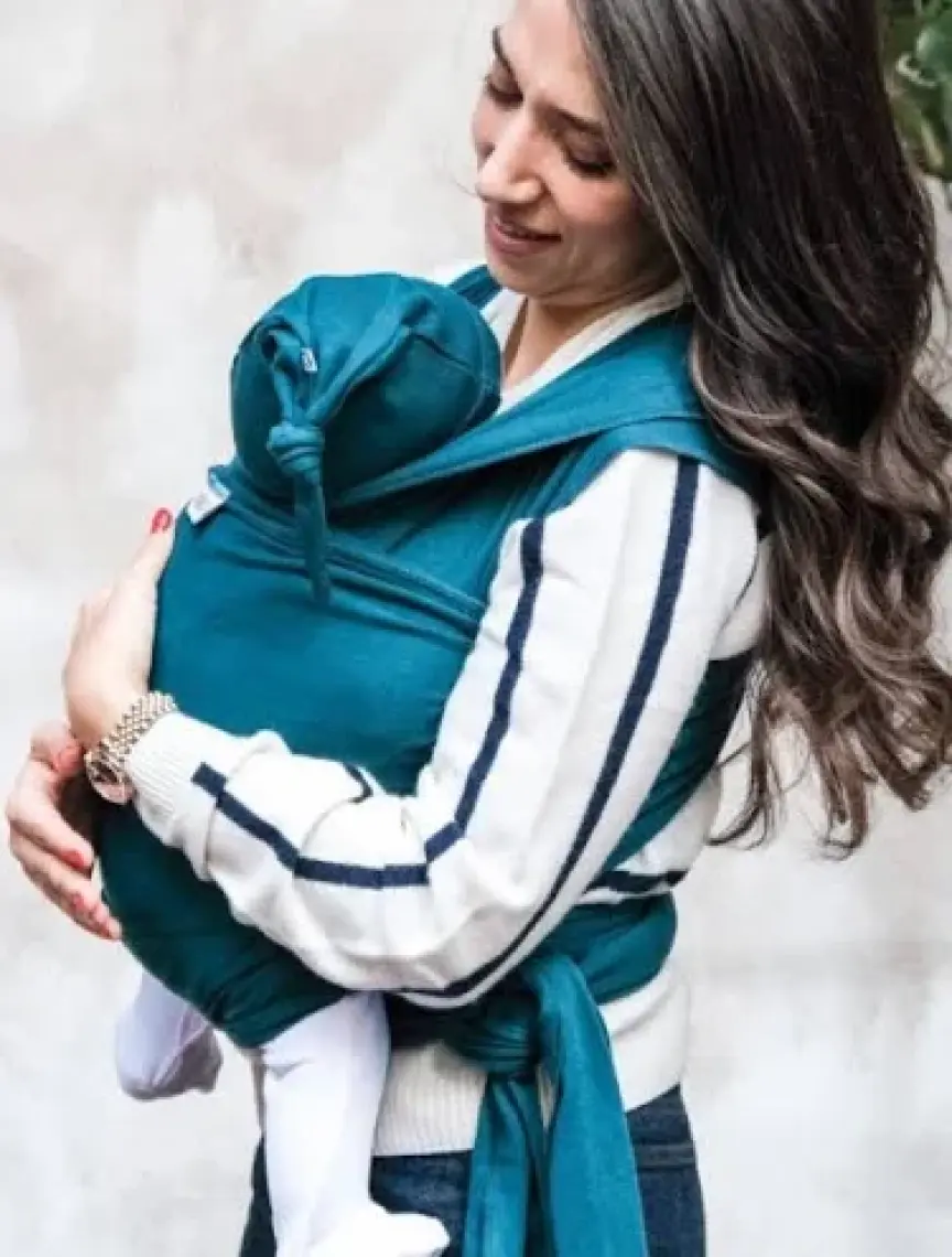 Neko Esnek Wrap Sling – Petrol Yeşili