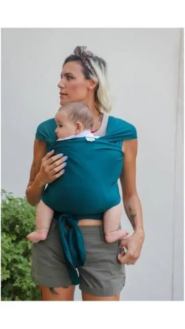 Neko Esnek Wrap Sling – Petrol Yeşili