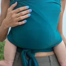 Neko Esnek Wrap Sling – Petrol Yeşili