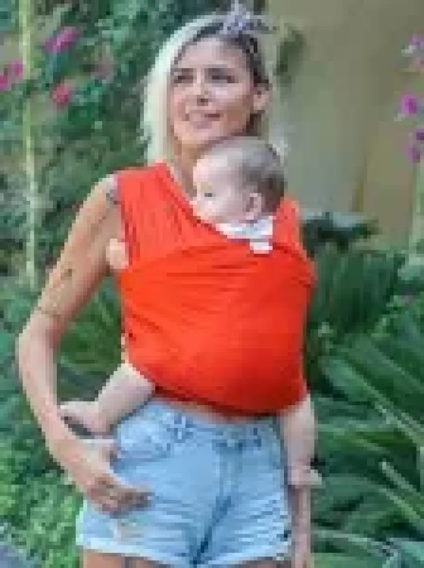 Neko Esnek Wrap Sling – Turuncu
