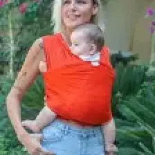 Neko Esnek Wrap Sling – Turuncu