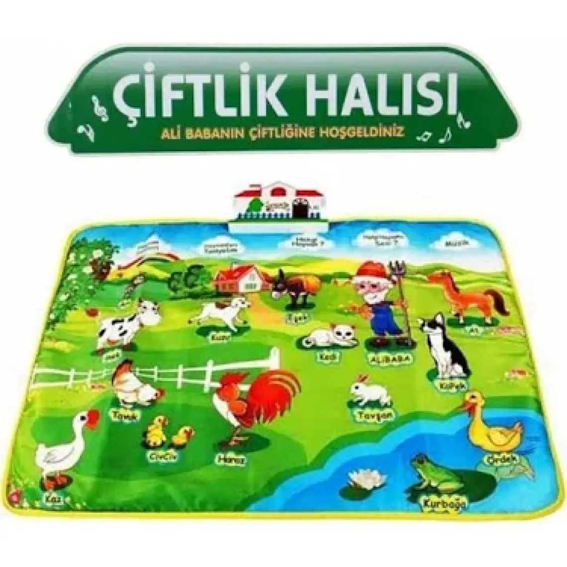 Birlik Oyuncak Eğitici Çiftlik Halısı Küçük Boy