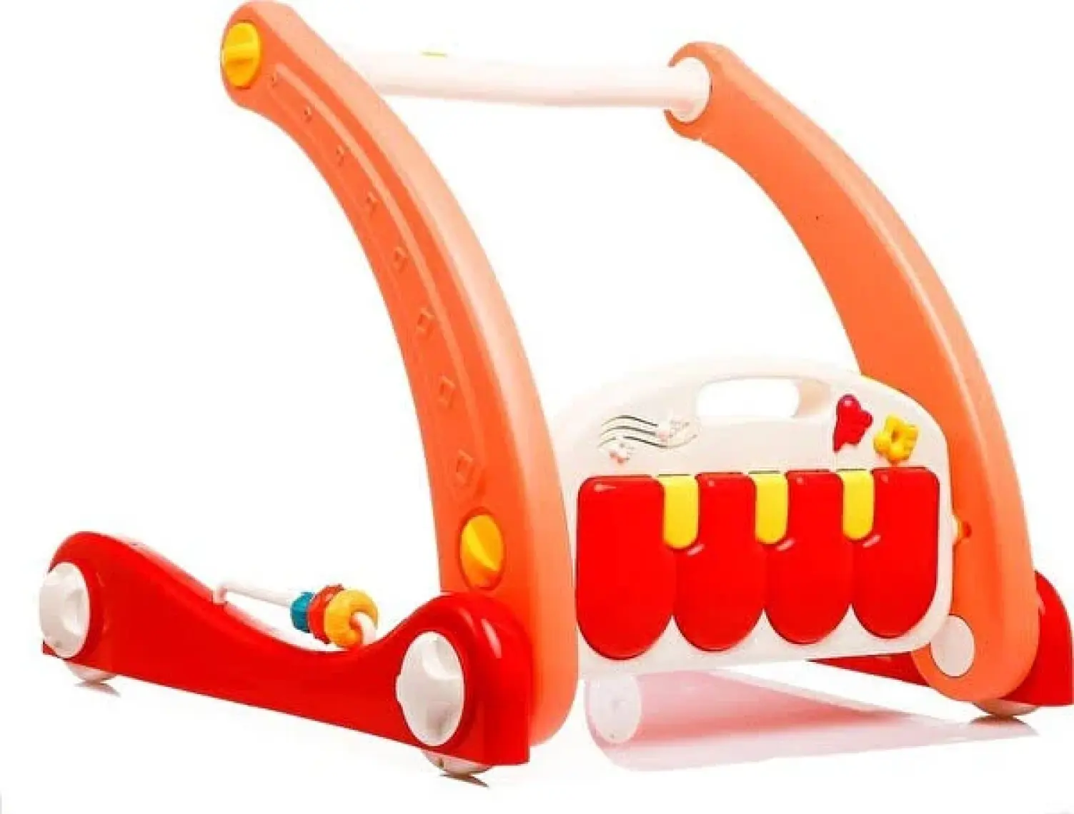 Babycim Aktivite Halısı & Ilk Adım Arabası - Pembe