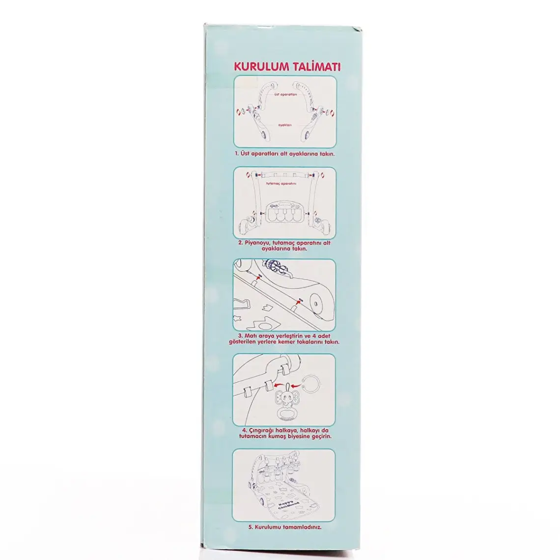 Babycim Aktivite Halısı & Ilk Adım Arabası - Pembe
