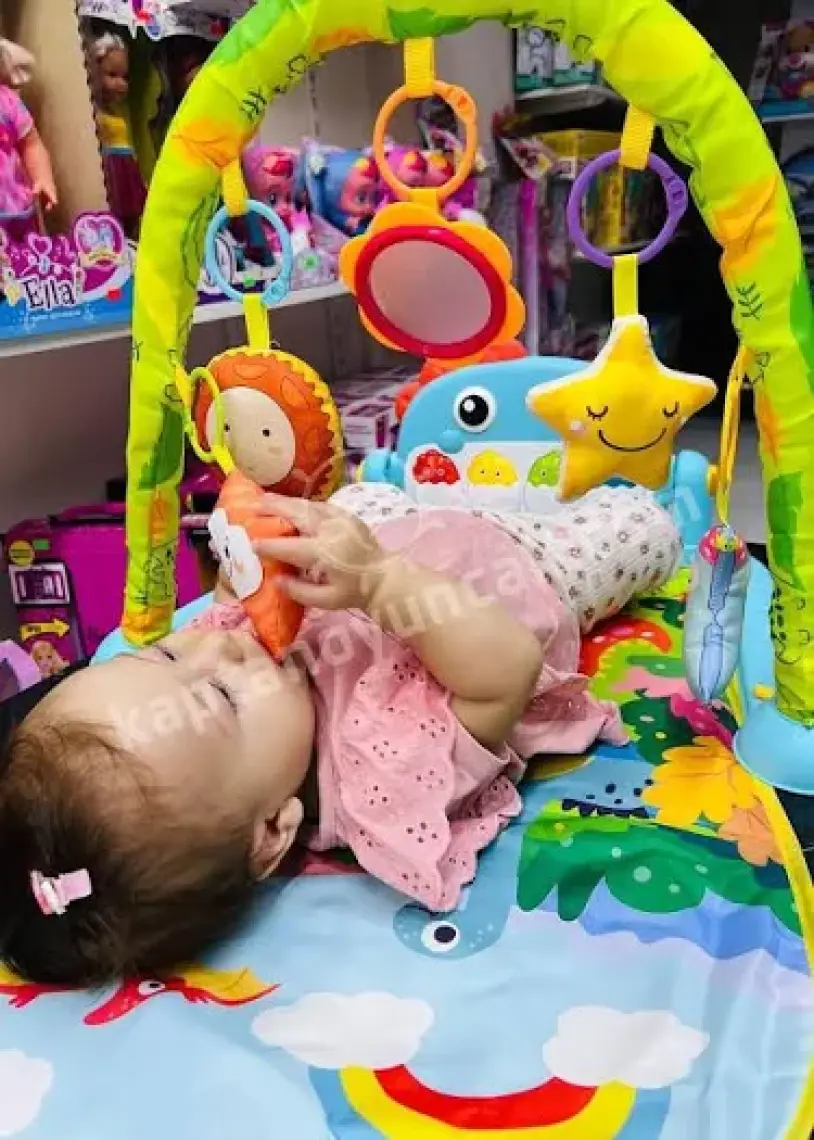 Babycim Dinozor Piyanolu Oyun Halısı