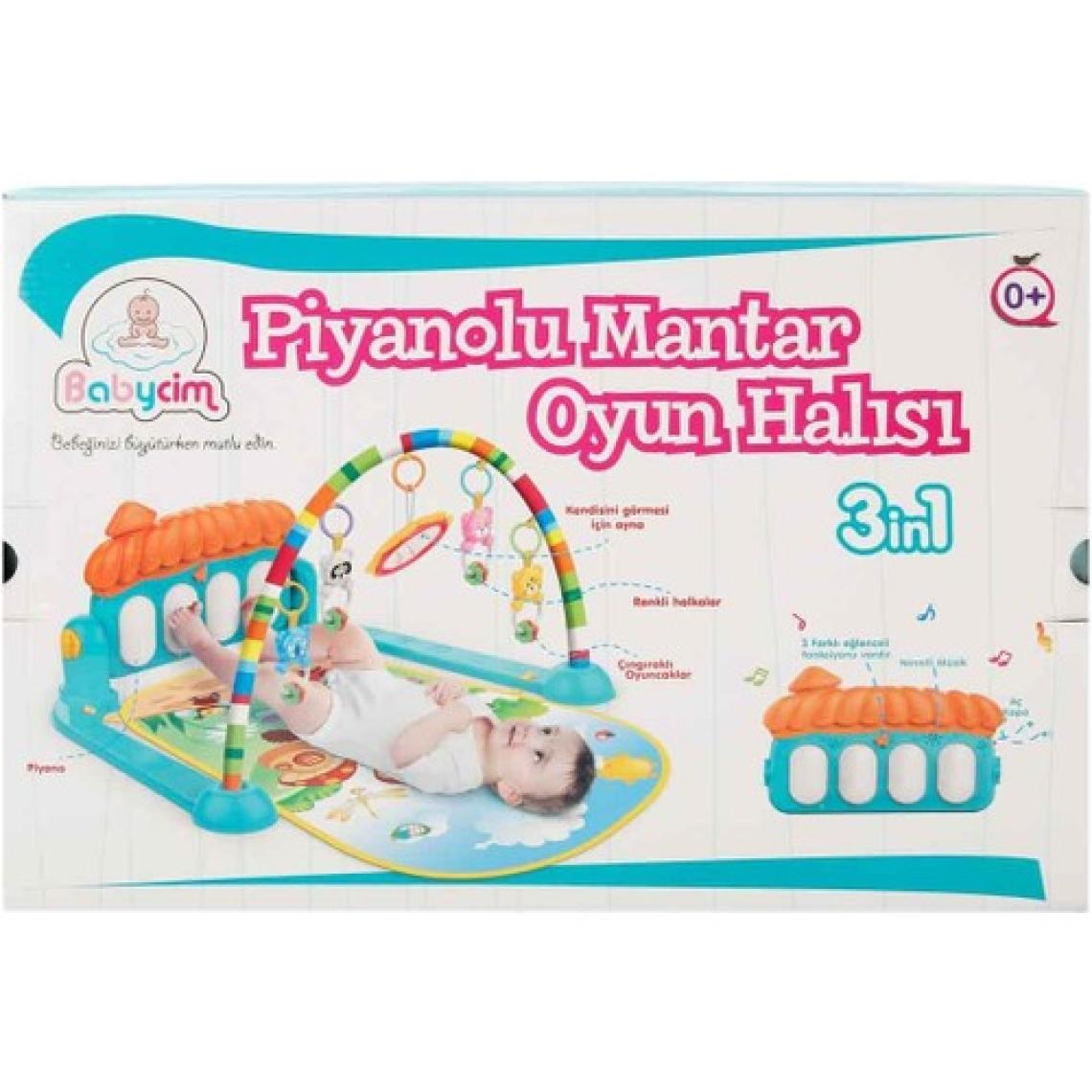 Babycim Bebek Piyanolu  Oyun Halısı Müzikli