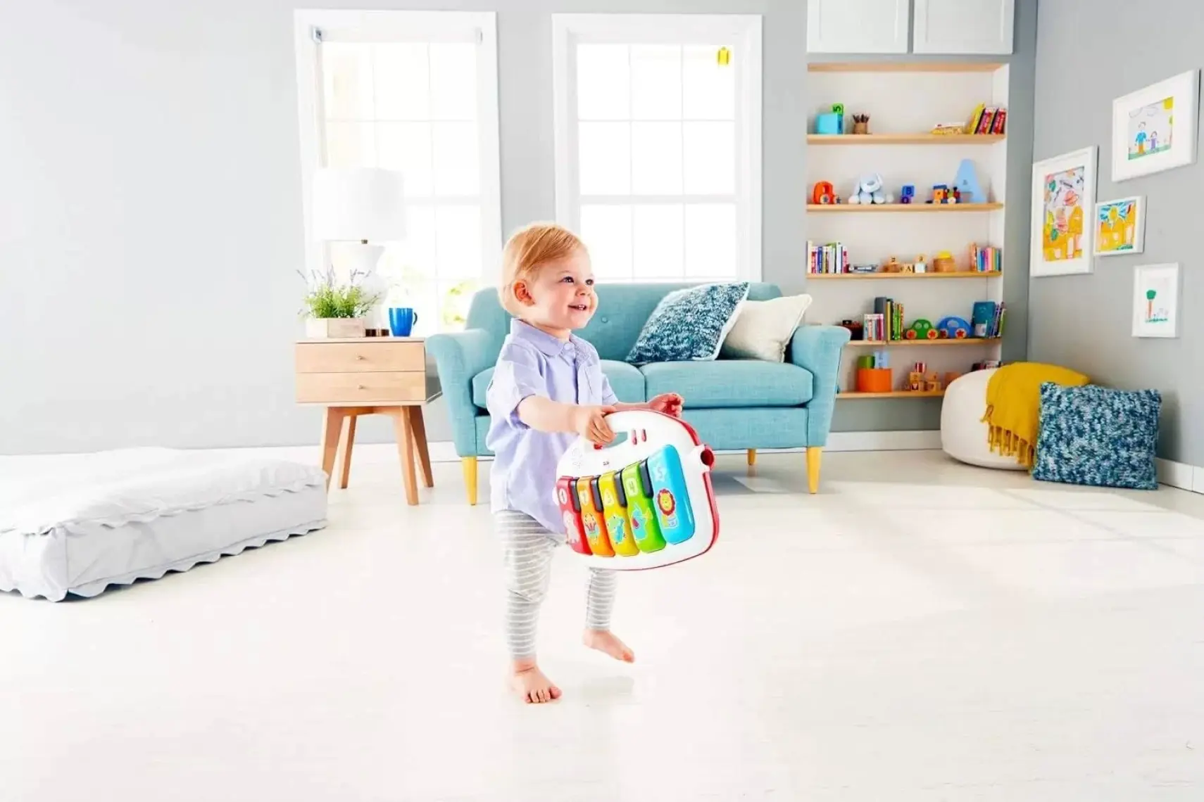 Fisher-Price Delüks Piyanolu Jimnastik Merkezi (Türkçe), FWT16