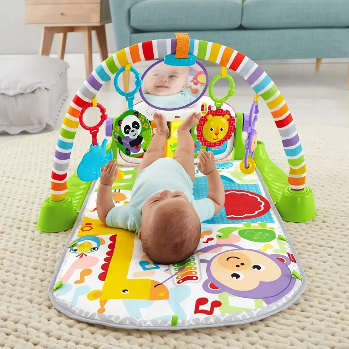 Fisher-Price Delüks Piyanolu Jimnastik Merkezi (Türkçe), FWT16