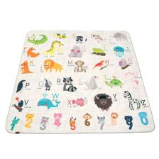 Animals 150x150 cm Oyun Matı Bebek Ve Çocuk Halısı Hayvanlar Sayılar