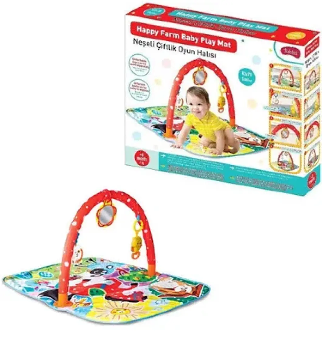 Babies Neşeli Çiftlik Bebek Oyun Halısı