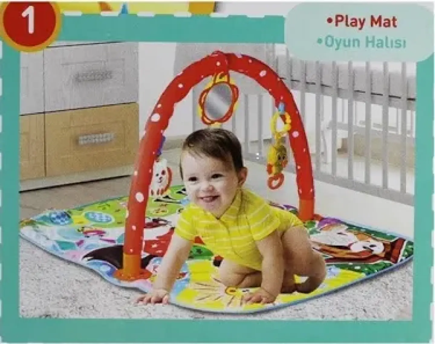 Babies Neşeli Çiftlik Bebek Oyun Halısı