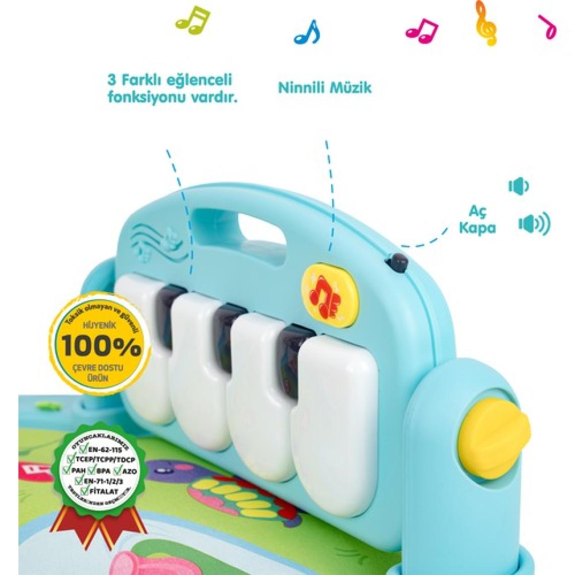 Babycim Jimnastik Merkezi Piyanolu Oyun Halısı