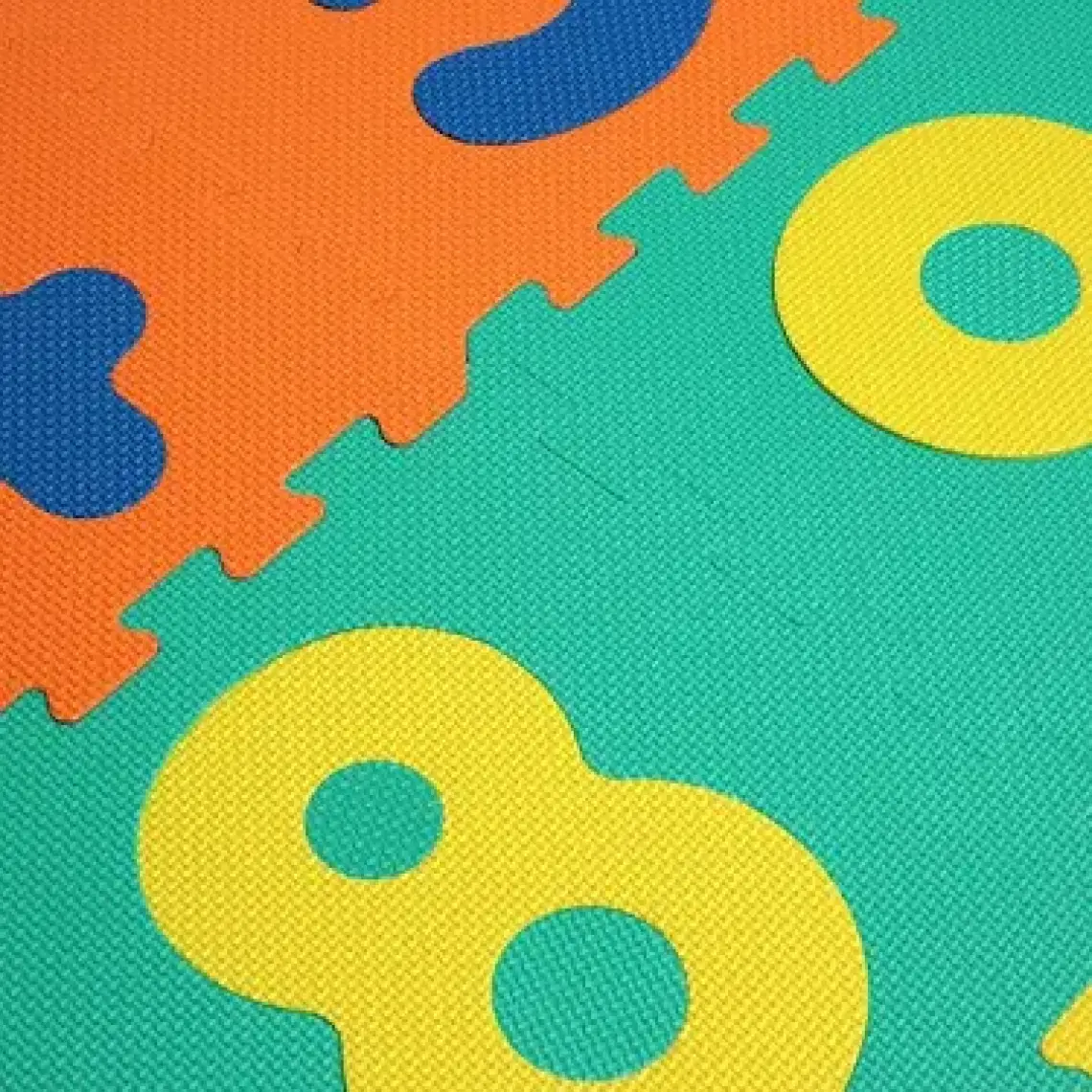 Sun Ta Toys Eva Numaralar 10 Parça Puzzle Oyun Matı