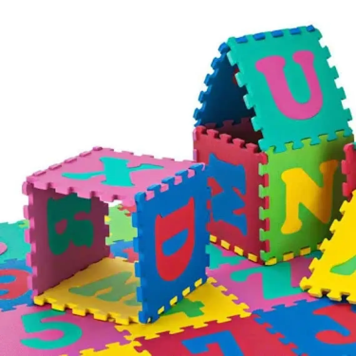 Sun Ta Toys Eva Numaralar 10 Parça Puzzle Oyun Matı