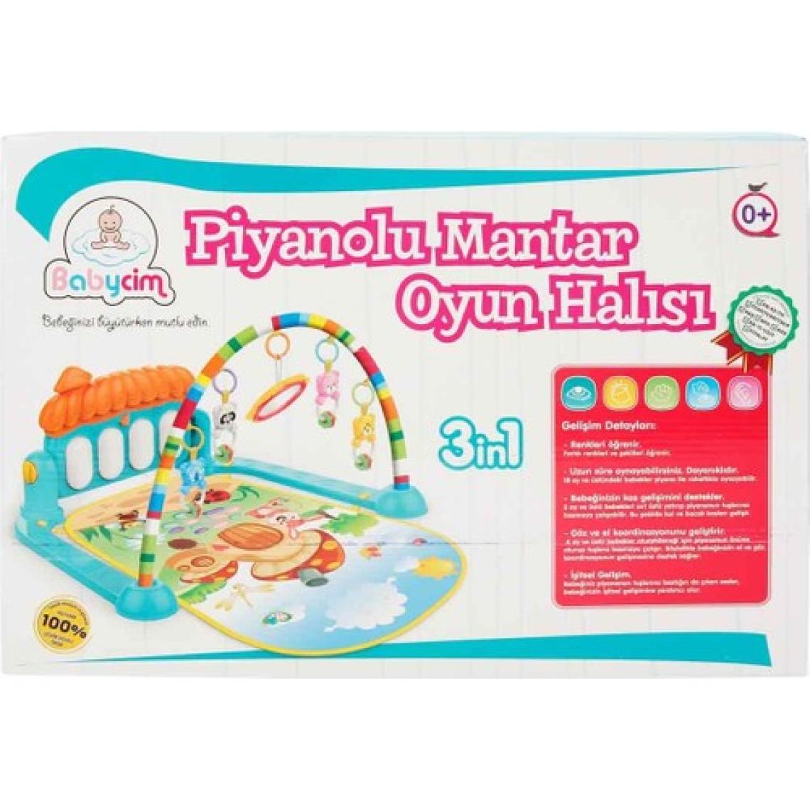 Babycim Bebek Piyanolu  Oyun Halısı Müzikli