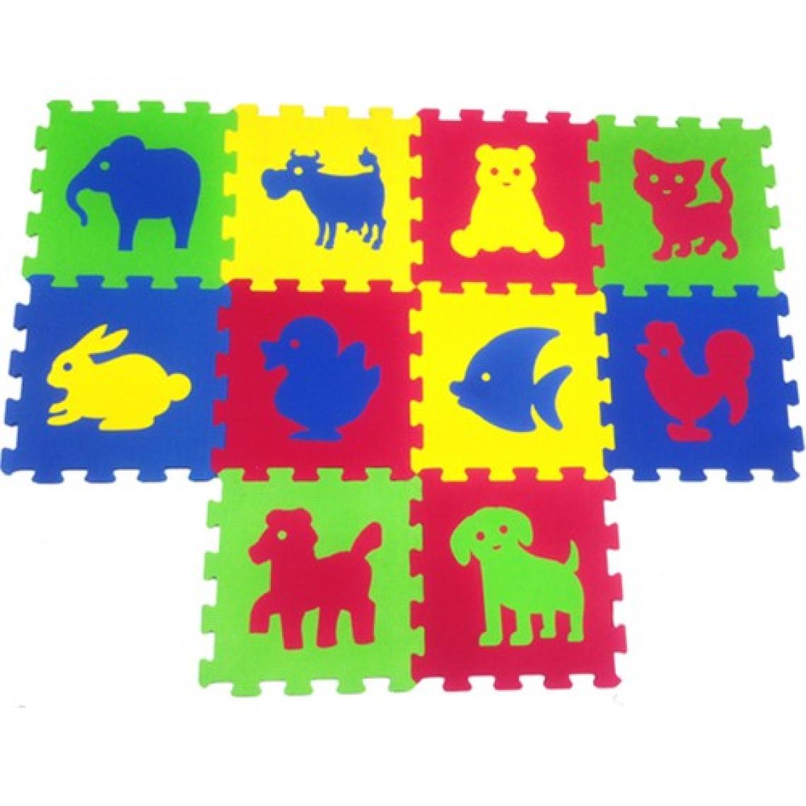Akar Oyuncak Eco Eva 33 x 33 - 7 mm Hayvanlar 9 Parça