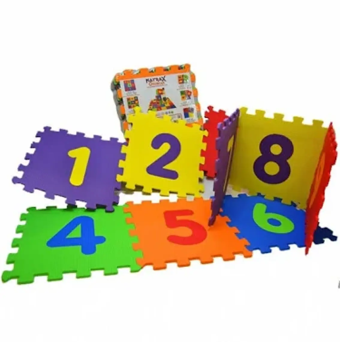 Matrax Oyuncak EVA PUZZLE|33x33cm.x 7 mm.| RAKAMLAR