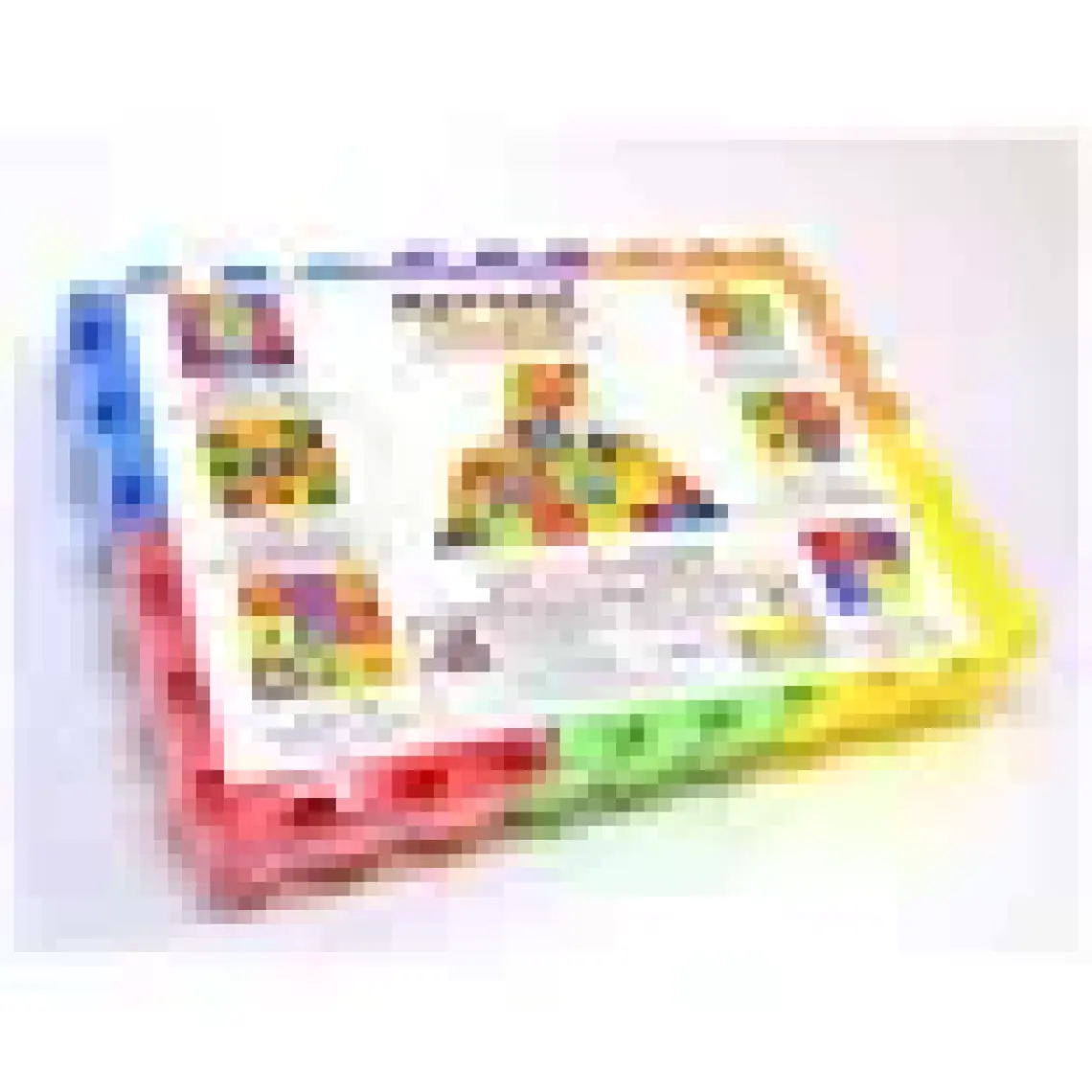 Matrax Oyuncak Eva Puzzle 12 x 12 cm x 7 mm Harfler Ve Sayılar